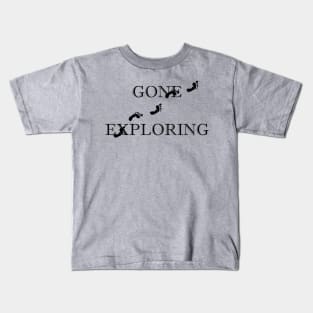 Gone Exploring Kids T-Shirt